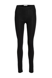 thumbnail: Zwart en witte meisjes CALVIN KLEIN JEANS legging van stretchkatoen met skinny fit, regular waist en logo dessin