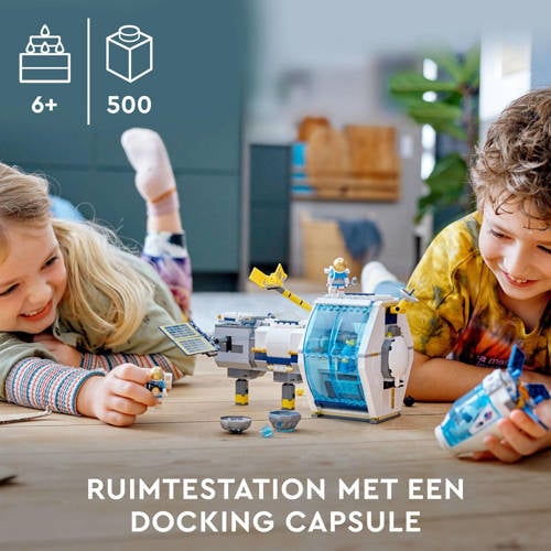 Lego City Ruimtestation op de maan 60349 Bouwset
