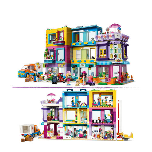 Lego Friends Hoofdstraatgebouw 41704 Bouwset | Bouwset van