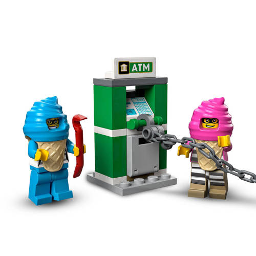 Lego City IJswagen politieachtervolging 60314 Bouwset