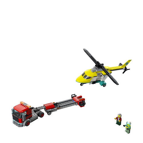 Lego City Reddingshelikopter transport 60343 Bouwset