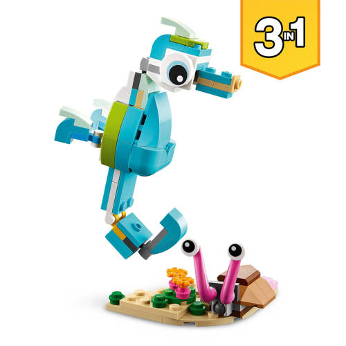 Lego Creator Dolfijn en schildpad 31128 Bouwset