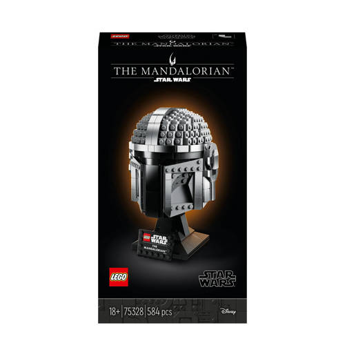 Lego Star Wars The Mandalorian helm 75328 Bouwset | Bouwset van