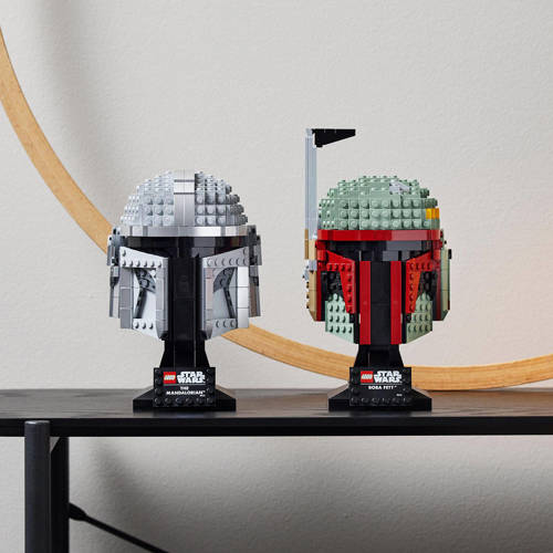 Lego Star Wars The Mandalorian helm 75328 Bouwset | Bouwset van