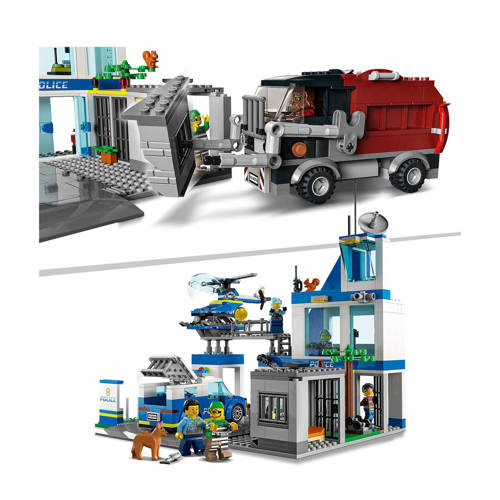 Lego City Politie bureau 60316 Bouwset | Bouwset van