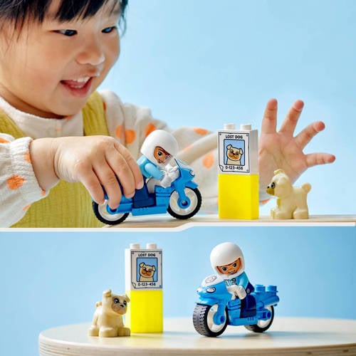 Lego Duplo Politiemotor 10967 Bouwset | Bouwset van