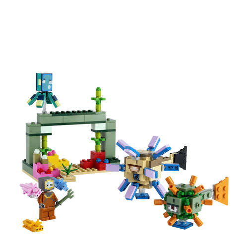 Lego Minecraft De Bewakersstrijd 21180 Bouwset