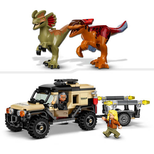 Lego Jurassic World Pyroraptor & Dilophosaurus Transport 76951 Bouwset