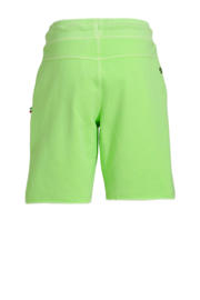 thumbnail: Vingino Essentials sweatshort met logo neon groen