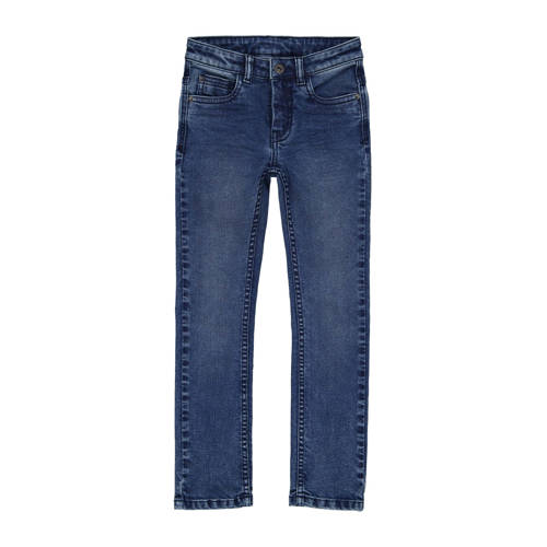 LEVV Boys skinny fit jeans James vintage blue Blauw Jongens Stretchdenim