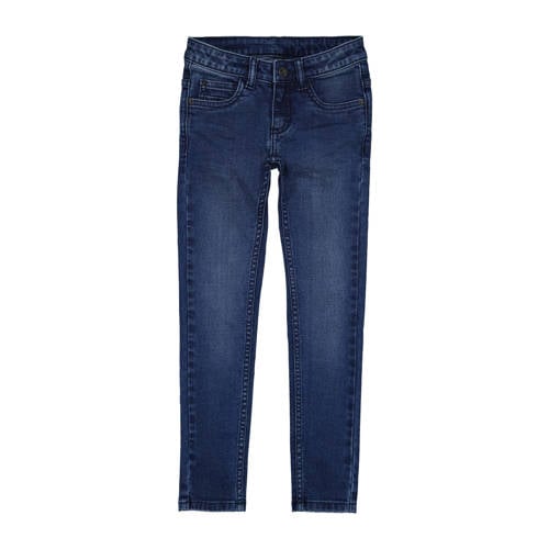 LEVV Girls skinny fit jeans Jill blue mid vintage Blauw Meisjes Stretchdenim - 116