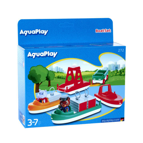 Aquaplay Boten Set Waterbaanaccessoires Waterspeelgoed