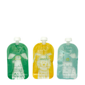 herbruikbare knijpzakjes(15 stuks)