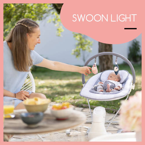 Babymoov Swoon Light wipstoel Grijs | Wipstoel van