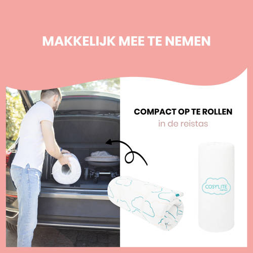 Babymoov Cosy'lite Nomad reis matras Accessoire Wit