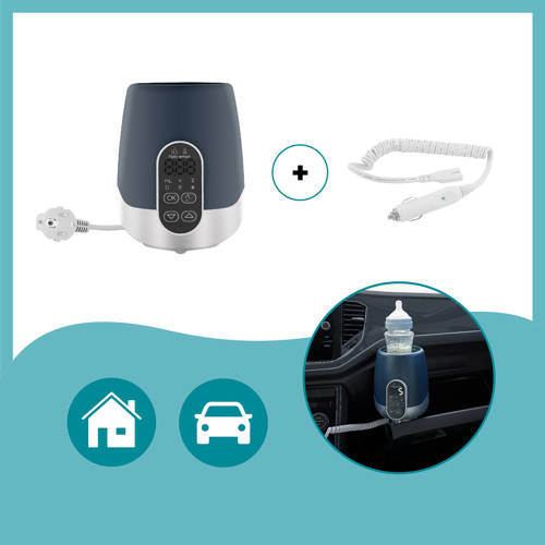 Babymoov Nutri Smart Flessenverwarmer (Auto thuis) Flessenwarmer Grijs