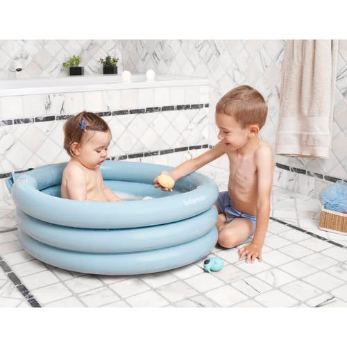 Babymoov opblaasbaar babybadje Aqua Dots Blauw | Babybad van