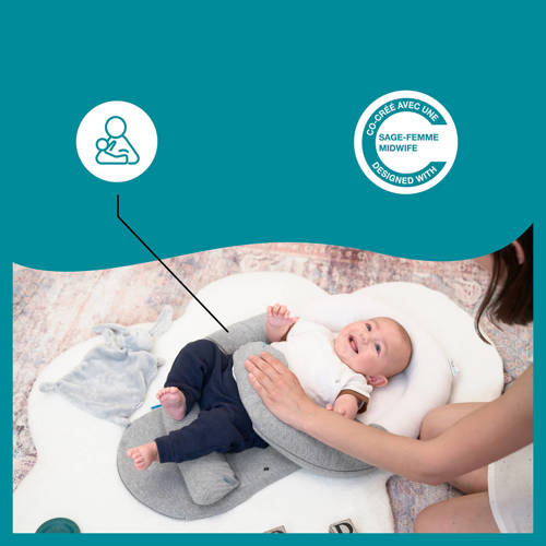 Babymoov Babynestje tegen krampjes Cloud Nest Accessoire Grijs