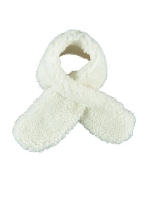 teddy sjaal off white