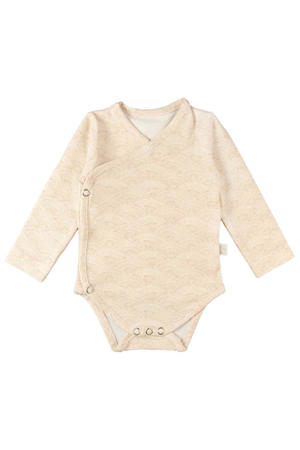 romper met overslag Waves Hazelnut