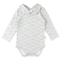 thumbnail: Yumi Baby romper Waves Blue