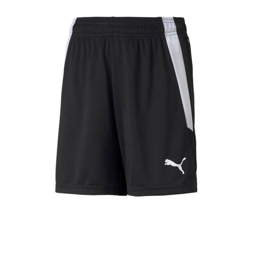 Puma Junior sportbroek teamLIGA JR zwart Jongens/Meisjes Polyester Effen - maat 128 afbeelding