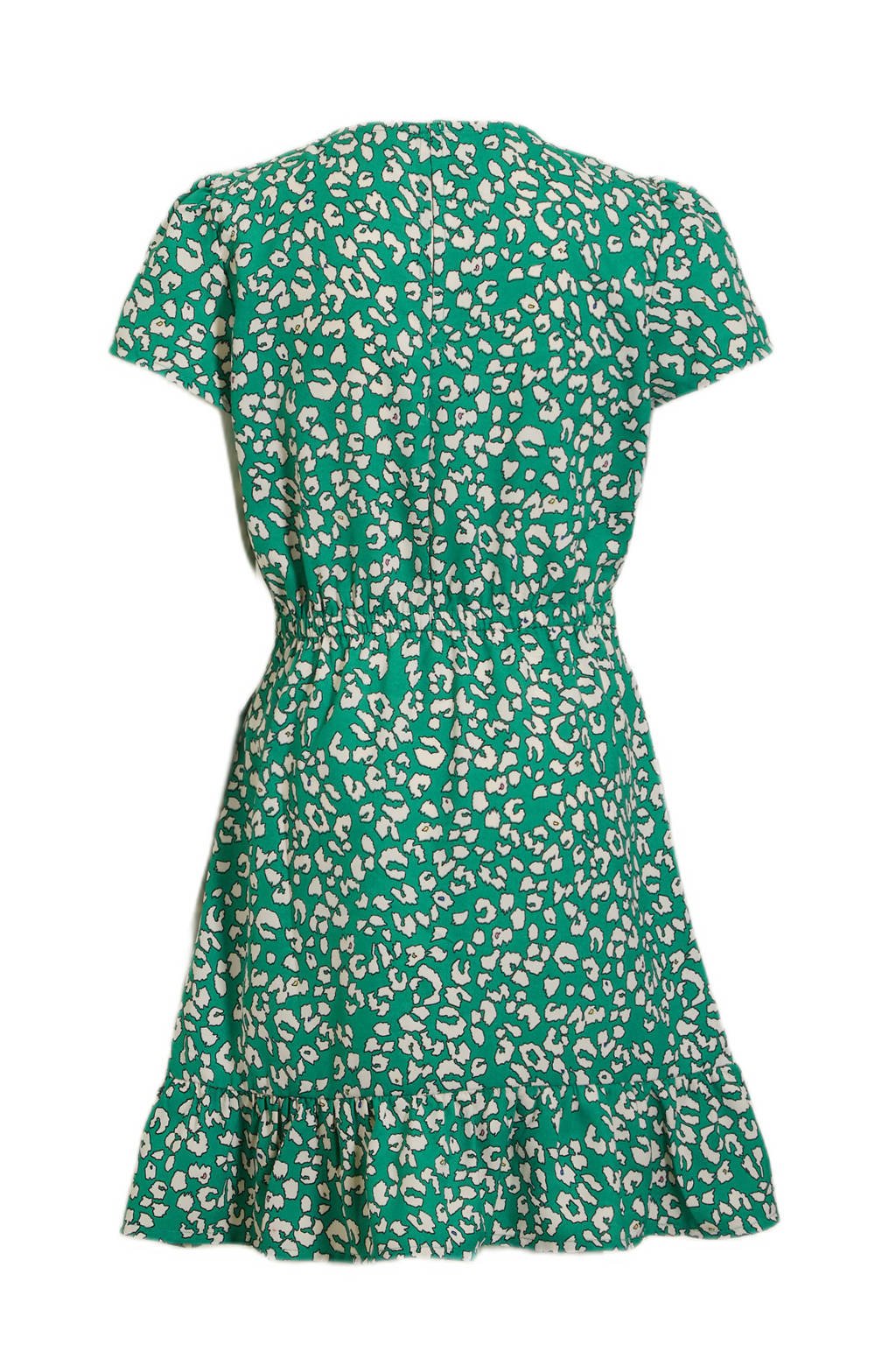 KIDS ONLY GIRL overslagjurk KOGLINO met panterprint en volant