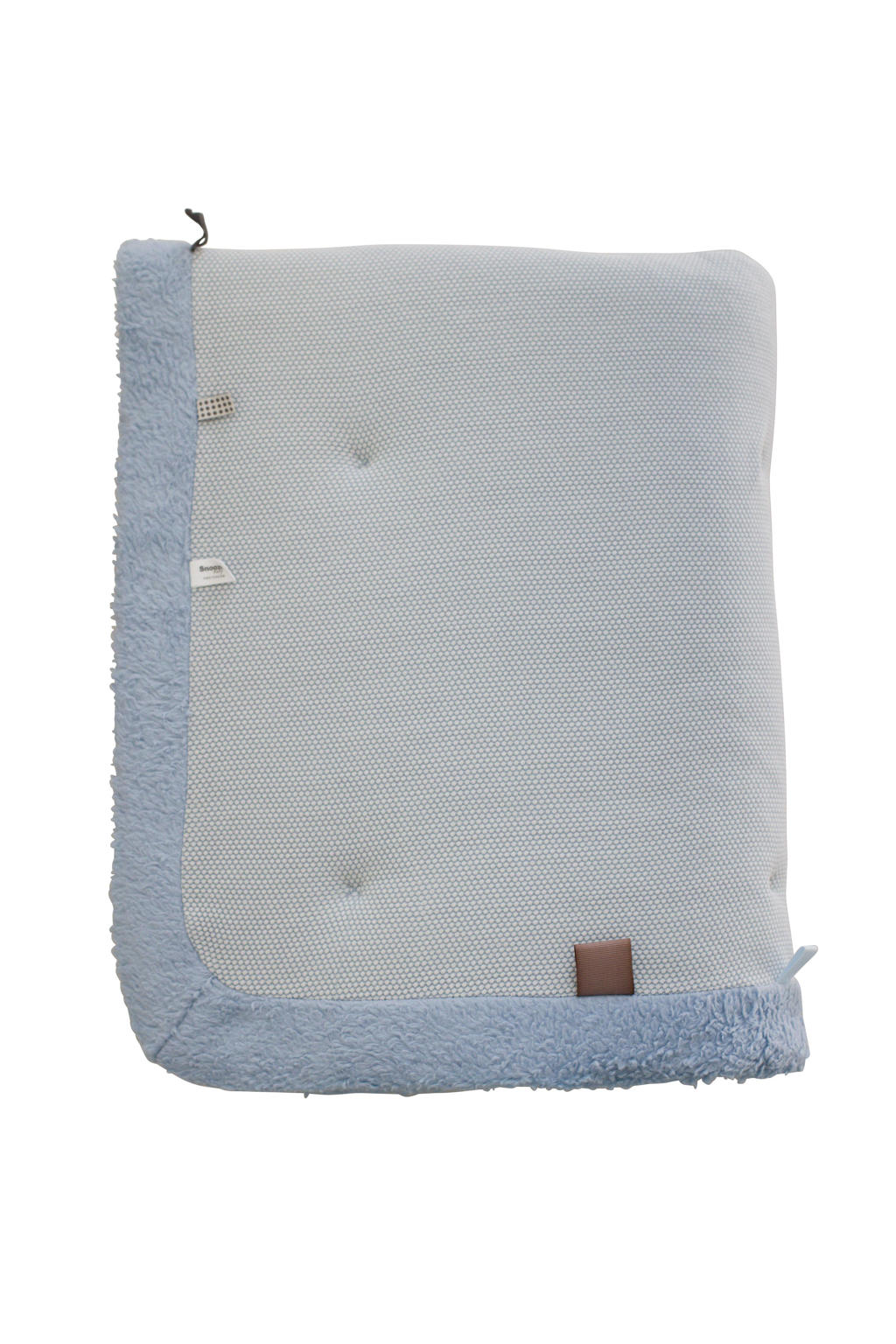 Snoozebaby boxkleed/speelkleed Cheerful Playing 75x95 cm Fresh Blue