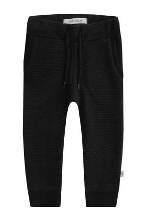 regular fit broek Nout zwart