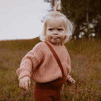 thumbnail: Your Wishes broek met vaste bretels brique