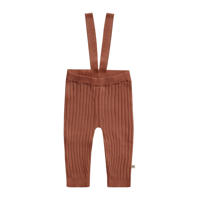 thumbnail: Brique jongens en meisjes Your Wishes broek bretels van katoen met regular fit, regular waist en effen