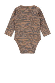 thumbnail: Babyface romper bruin/grijs