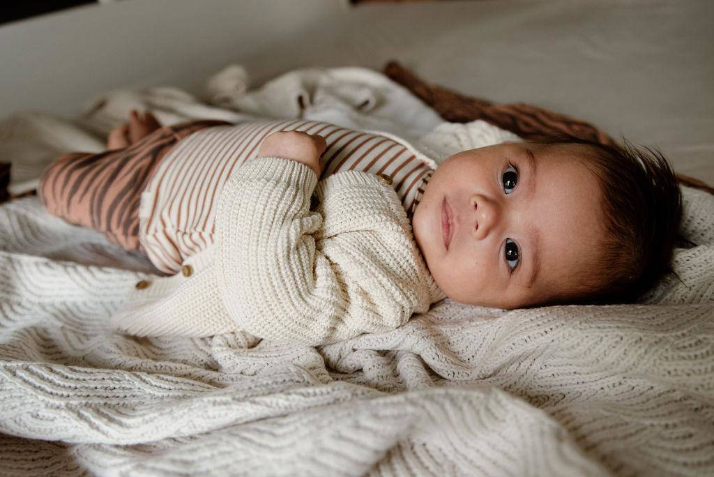 zwavel Salie Uitwisseling Babyface newborn baby vest ecru | kleertjes.com