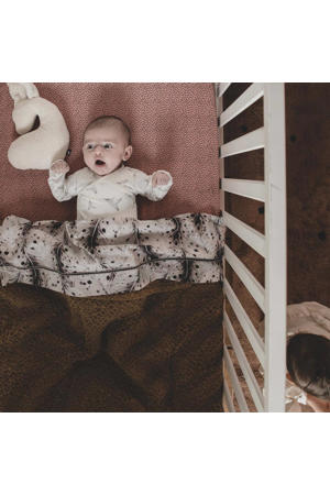 wieg hoeslaken Cozy Dots 40x80 cm