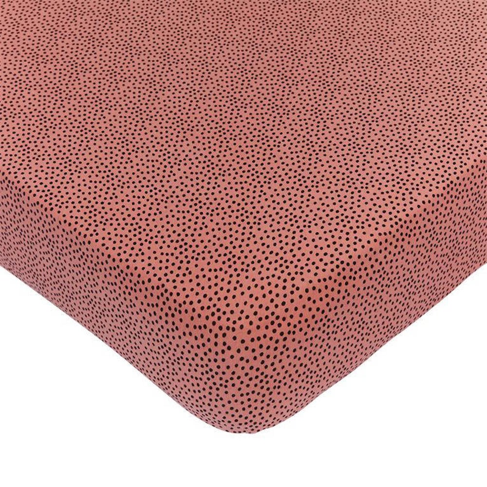 Mies & Co Stretchkatoen wieg hoeslaken Cozy Dots 40x80 cm