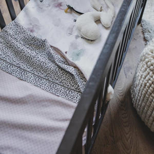 baby wiegdeken soft teddy Pretty Pearls 70x100 cm