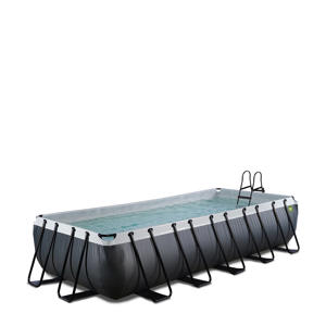Black Leather EXIT Black Leather zwembad met zandfilterpomp