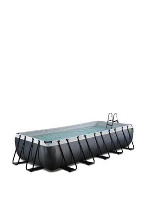 Black Leather EXIT Black Leather zwembad met zandfilterpomp