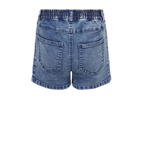 Only KIDS GIRL regular fit jeans short KOGSAINT medium blue denim short Blauw Meisjes Stretchdenim 116