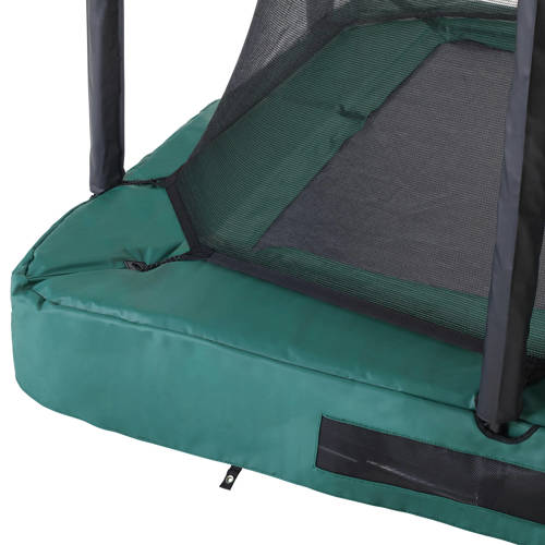 Salta Premium Ground Combo trampoline 366x244 cm Ingraaf trampoline Groen