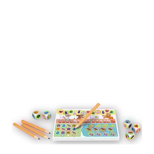 999 Games Clever Junior Dobbelspel Blauw | Dobbelspel van