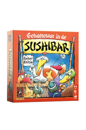 Geharrewar in de Sushibar
