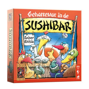 Geharrewar in de Sushibar