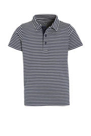 thumbnail: anytime gestreepte polo donkerblauw/wit