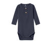 NAME IT BABY ribgebreide romper NBMKAB donkerblauw