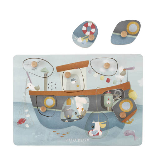 Little Dutch Geluidenpuzzel Sailors Bay FSC Vor puzzel