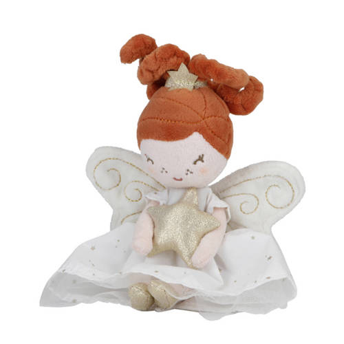 Little Dutch mia de fee van hoop knuffel 20 cm Wit