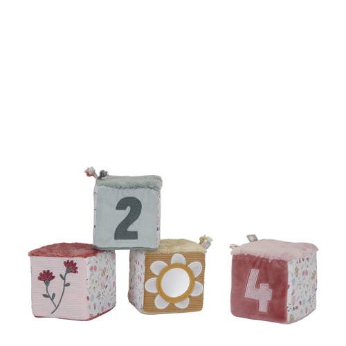 Little Dutch Zachte blokkenset Flowers & Butterflies Speeltje Multi