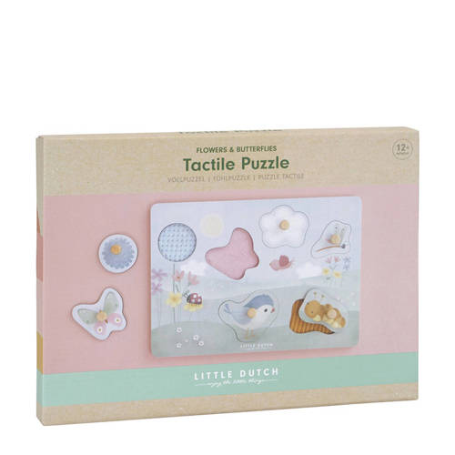 Little Dutch voelpuzzel flowers & butterflies Vor puzzel