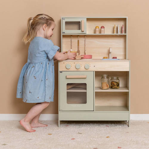 Little Dutch houten speelkeuken mint Multi | Keuken van